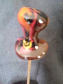 Smiley Face Hatters Hat Pipe, Hookah Poker,