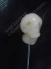 Skull Poker, CustomPokersAndMore, Ivory color