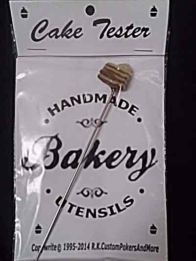 Lemon Chocolate Pie, cake testers, appetizer spikes, drink stirrers, custompokersandmore