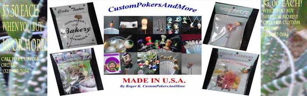 CustomPokersAndMore, Roger K., CustomPokerKing321, PokerKing321 Store Banner